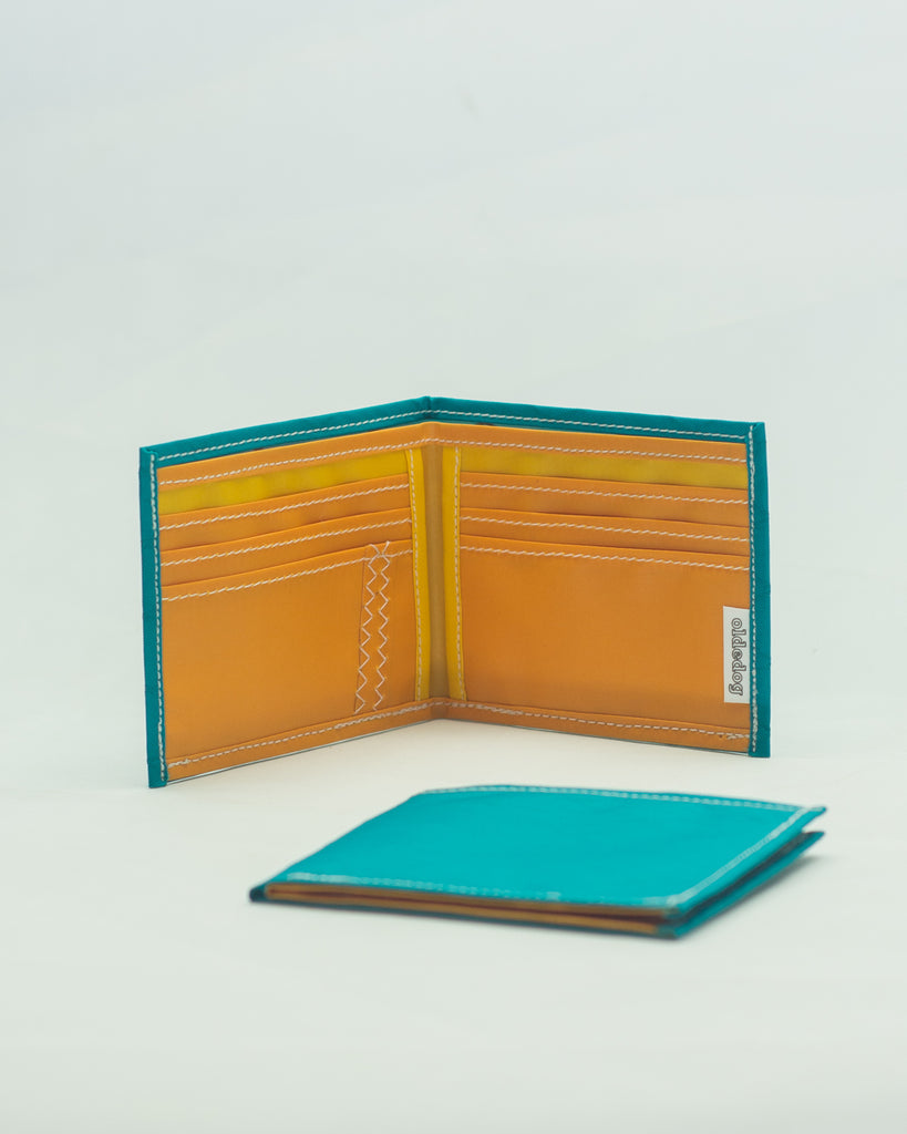 recycled sailcloth wallet