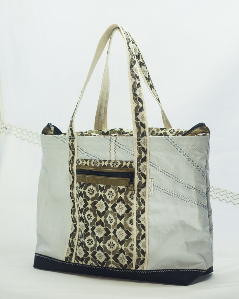 Terrapin Beach Bag: Jacquard