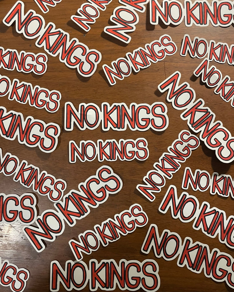 Sticker: No Kings