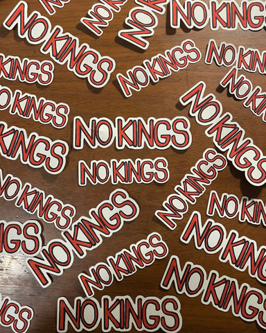 Sticker: No Kings